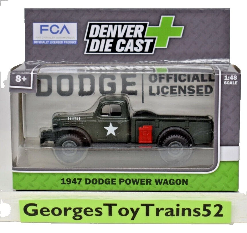 Dodge tanques y vehículos militares Diecast con caja sin abrir