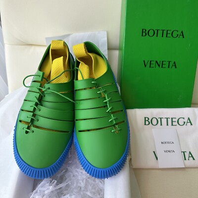 New $590 BOTTEGA VENETA Rubber Climber Sneakers US7 EU40 UK6