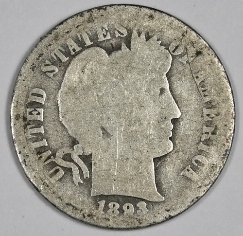 1893-O Barber Dime — photo from another recent sale