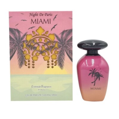 MIAMI L ́orientale Fragrance Night de Paris Eau de Parfum, UNISEX.