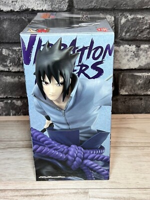 Vibration Stars Naruto Sasuke Uchiha Figure Bandai 20th