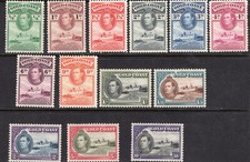 GOLD COAST 1938 set Mint Fine SG 120a-132 cv £40