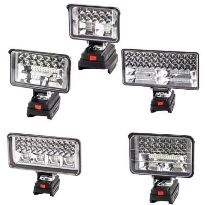 LED Light Portable Cordless Spotlights 18V Li-ion Battery Home Assistant