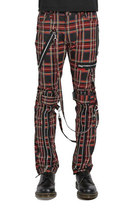Tripp NYC Bondage Pants [Black Plaid 