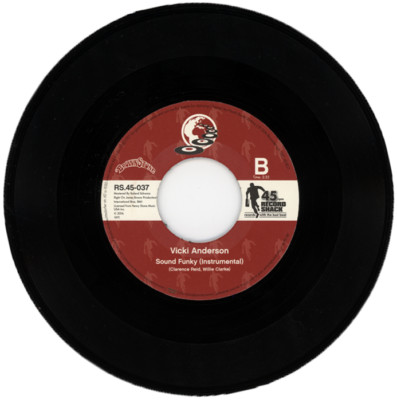 VICKI ANDERSON / CLARENCE REID ''SOUND FUNKY (INSTR.) c/w DOGGONE IT '' 70er Jahre