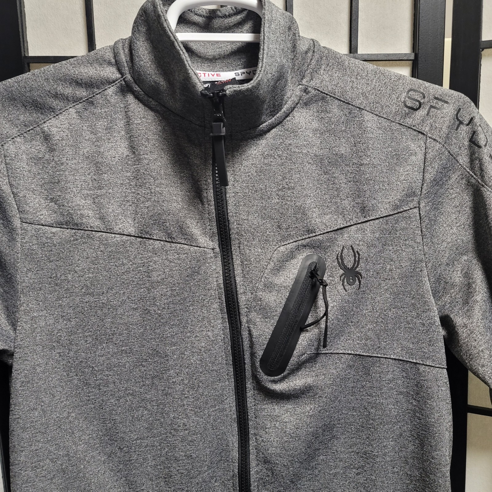 SPYDER ACTIVE PROWEB SOFT POLY FULL ZIP JACKET HE… - image 3