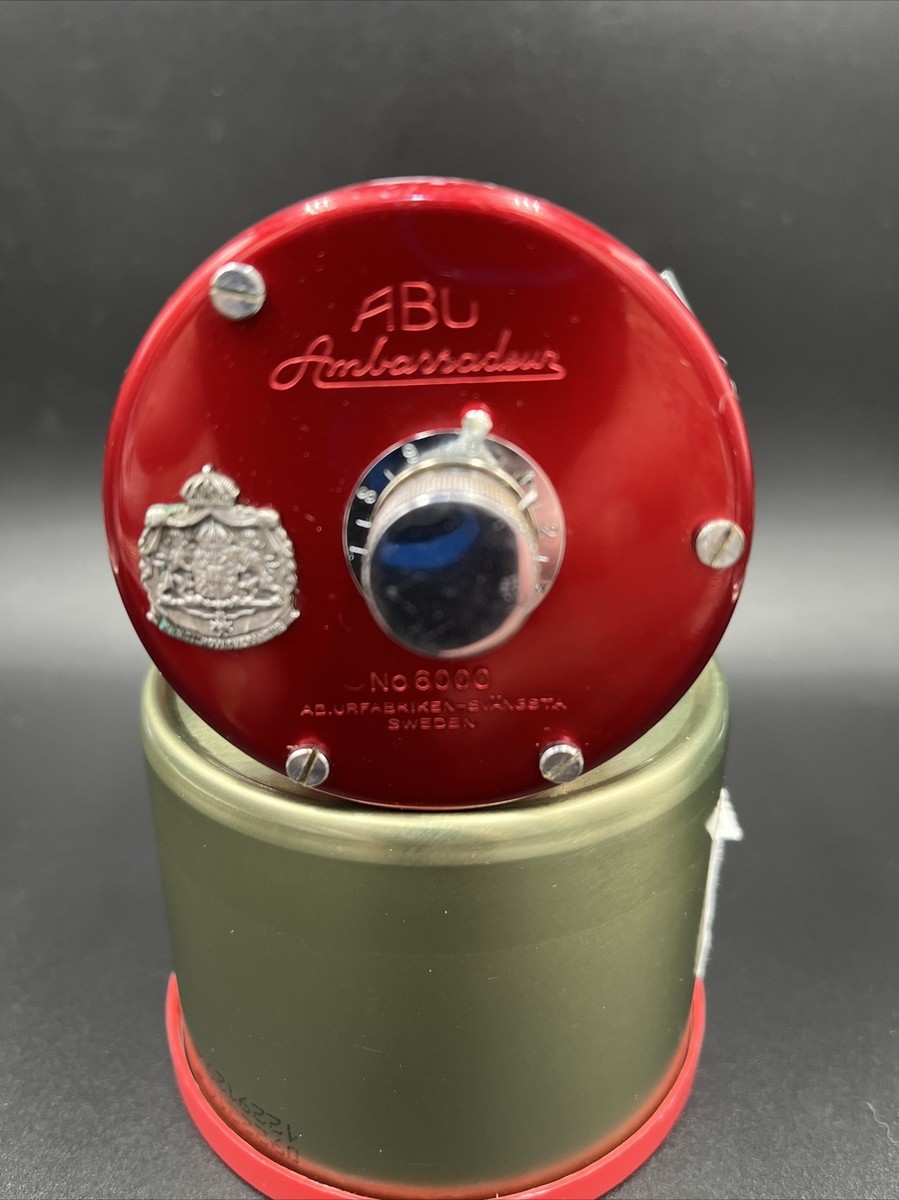 Abu Garcia Ambassadeur 6000 Pre 1968 4 Screw Reel Made in