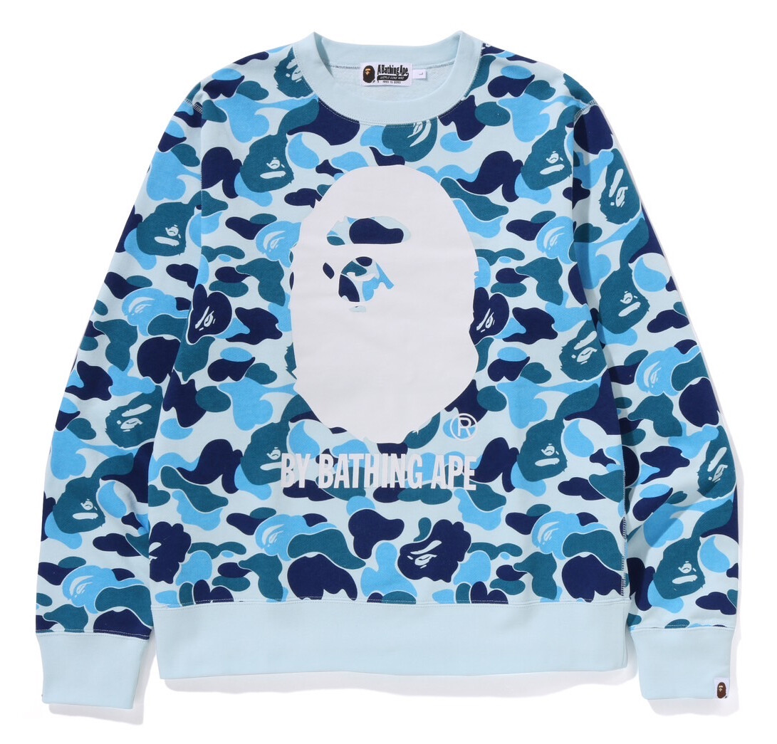 トップス ABC CAMO BY BATHING APE CREWNECK SWEAT ABC CAMO BY BATHING APE CREWNECK SWEAT | bape.com