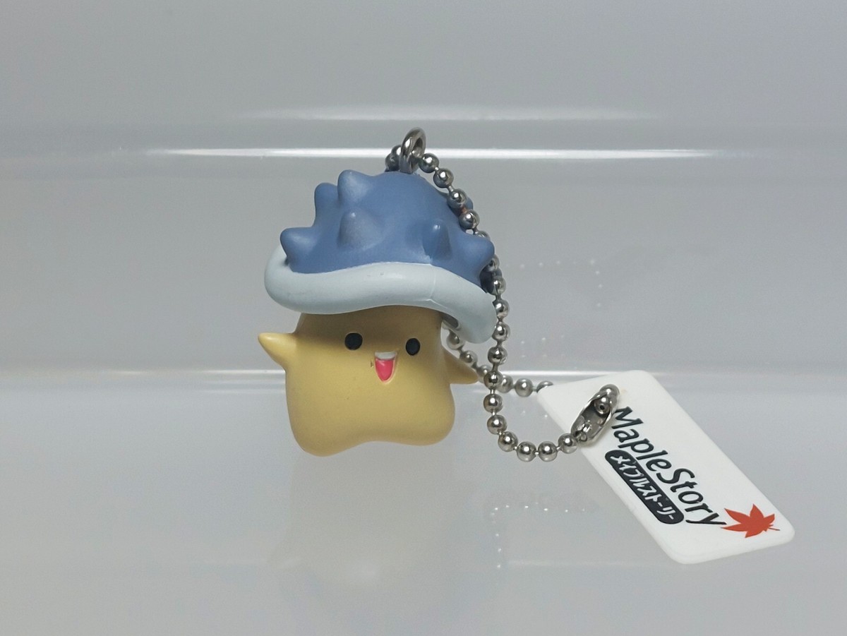 Maple Story Horny Mushroom Mascot Keychain Figure NEXON Yujin