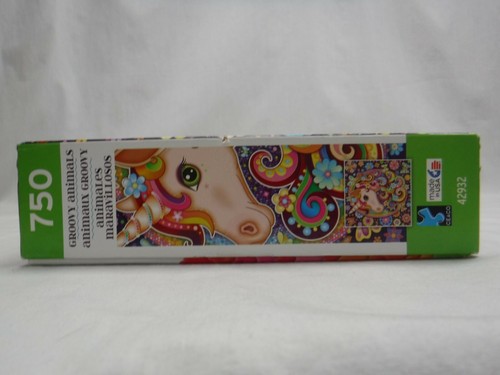 Ceaco 750 Piece Jigsaw Puzzle Unicorn Butterflies Flowers Colorful Complete - Picture 8 of 8