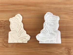 Schone Und Das Biest Belle Keks Ausstecher Fondant Tortendekoration Ebay