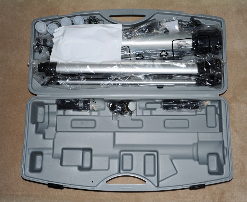 Teleskop, im Hartschalenkoffer, Vergrösserung 35x-262x, NEUWERTIG - Bild 3 von 4