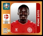 Panini Euro 2020 - Pione Sisto Denmark No. 174