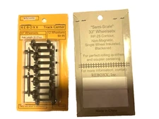 ReBoxx-2 33" HO Semi-scale wheels sets, 1.050" Axle Length, 12/ Pkg, NMRA RP-25