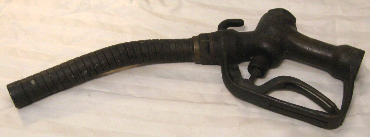Vintage Antique POWELL Two-Speed No. 1696 Gas Pump Brass Vintage Antique POWELL Two-Speed No. 1696 Gas Pump Brass