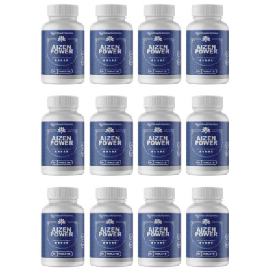 Aizen Power, Aizen Power Male Enhancement Supplement - 12 Bottles