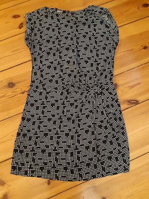 Schönes Kleid, Promod, Größe 36, schwarz-weiß