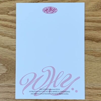 Taesan Official Postcard Boynextdoor 1st EP Album Why Genuine Kpop