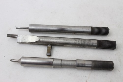 3 matrici Wilson Tool Amada Rad Punch Die torretta spessa .120 .136 pezzi usati - Foto 1 di 6
