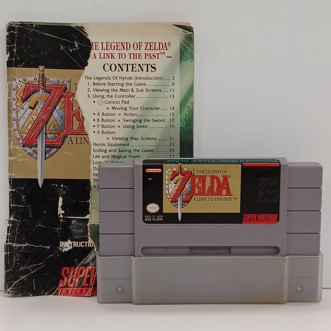 The LEGEND of ZELDA: A LINK to the PAST Nintendo SNES TESTED with