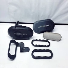 ROWENTA Garment Steamer Model IS9100 Side Accessories both sides.