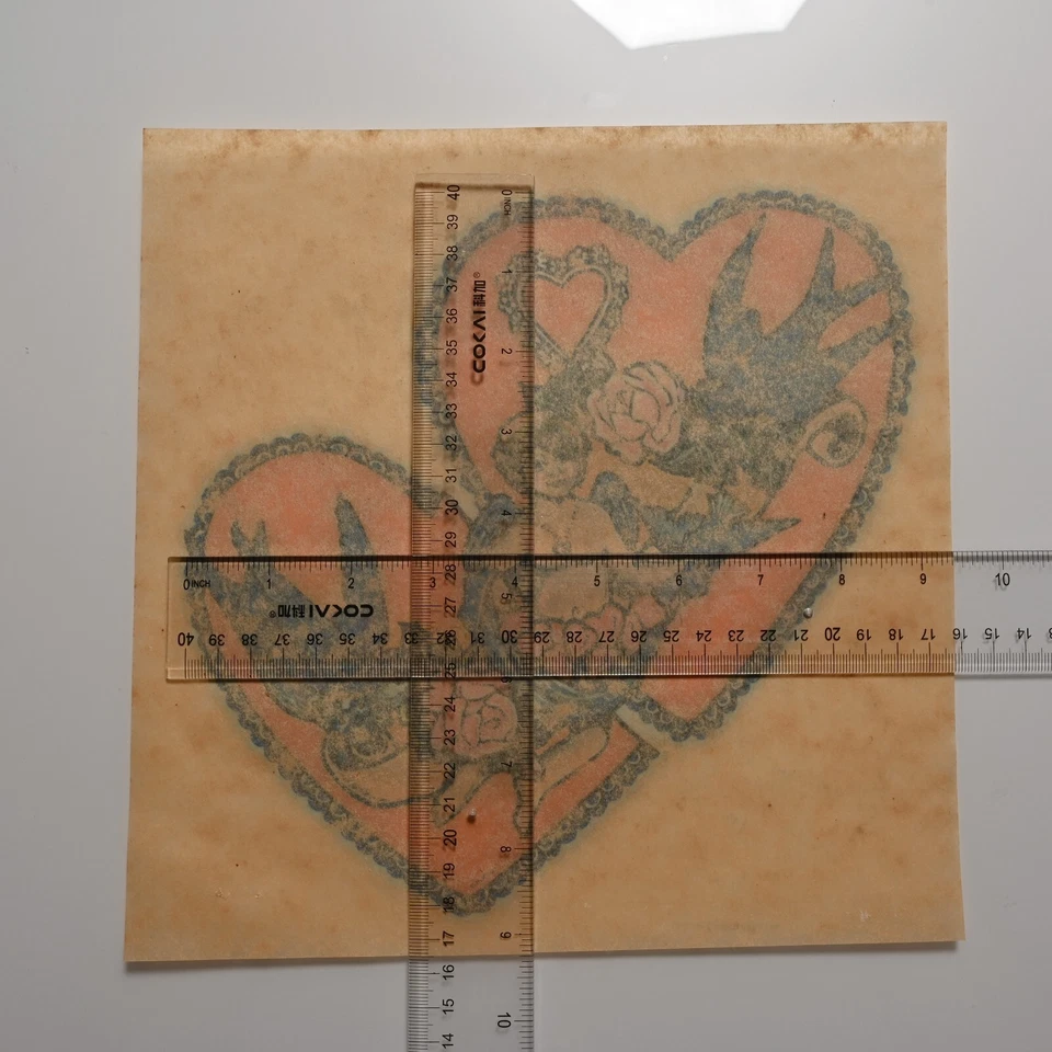 Винтаж 1970-е Теплопередача | Амур с Птицами | Новый из старых запасов Утюжок - Лот из 2 - Изображение 2 из 4