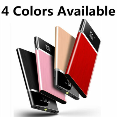 New 10000mAh Power Bank Portable External Battery Huge Capacity Fast Charger