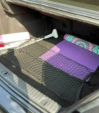 Rear Trunk Floor Horizontal Style Organizer Web Cargo Net for KIA K900 2015-2020