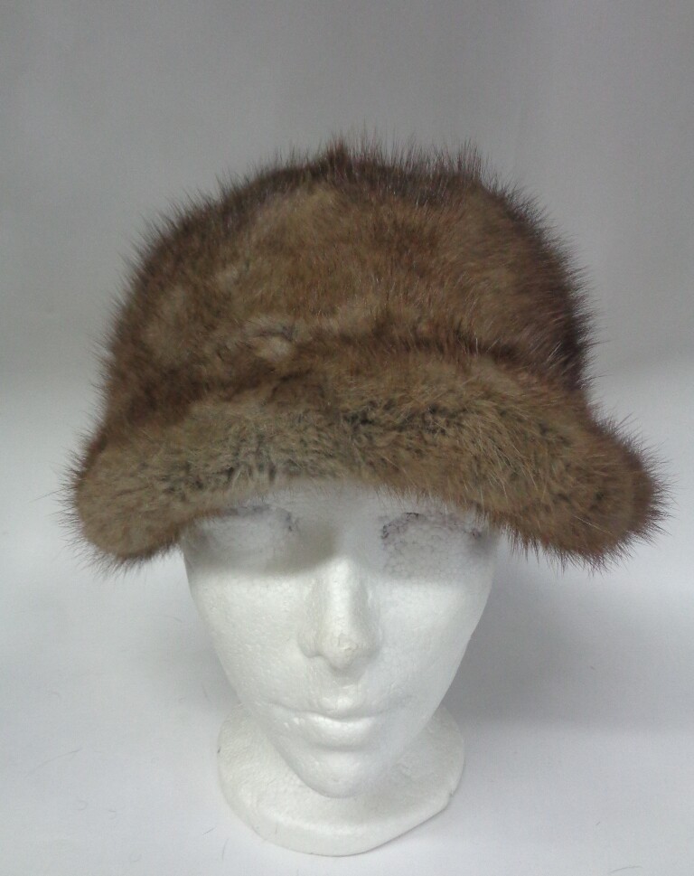 MINT MUSKRAT FUR HAT CAP WOMEN WOMAN SIZE ALL | eBay display picture 2