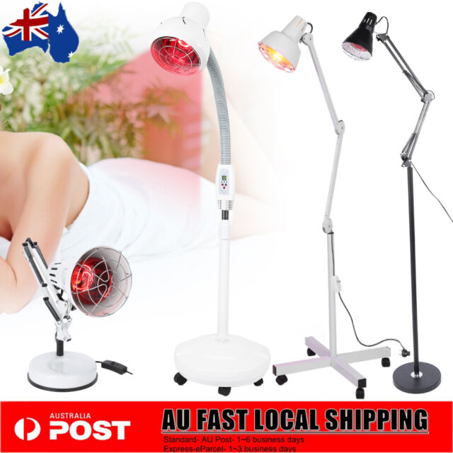 275W Floor Stand Infrared Therapy Lamp Temperature Physiotherapy Pain Relief New 275W Floor Stand Infrared Therapy Lamp Temperature Physiotherapy Pain Relief New