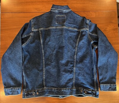 Levi's Men's Trucker Jacket, XL, Dark Indigo Stonewash | eBay