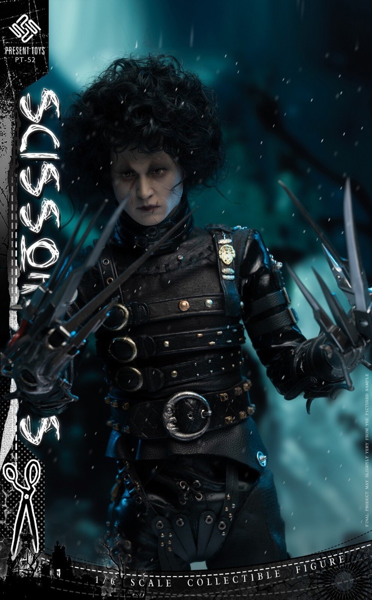 PRESENT TOYS PT-SP52 1:6 Scissorhands Hair Transplanted Figure