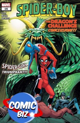 SPIDER-BOY #16 (2025) ERSTDRUCK HAUPTCOVER MARVEL COMICS