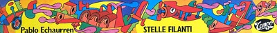 STELLE FILANTI PABLO ECHAURREN TANGO 1988 DADA POP ART Künstler Bilderbuch