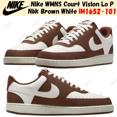 [ナイキ] コ ート ビジョン ロー P NBK [W COURT VISION LO P NBK] セイル/ブラウン IM1652-101 s-l400.jpg