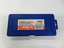 CONDRIVE 2000 Concrete Screw Anchor System Tapper Tapcon Powers Fastener Masonry