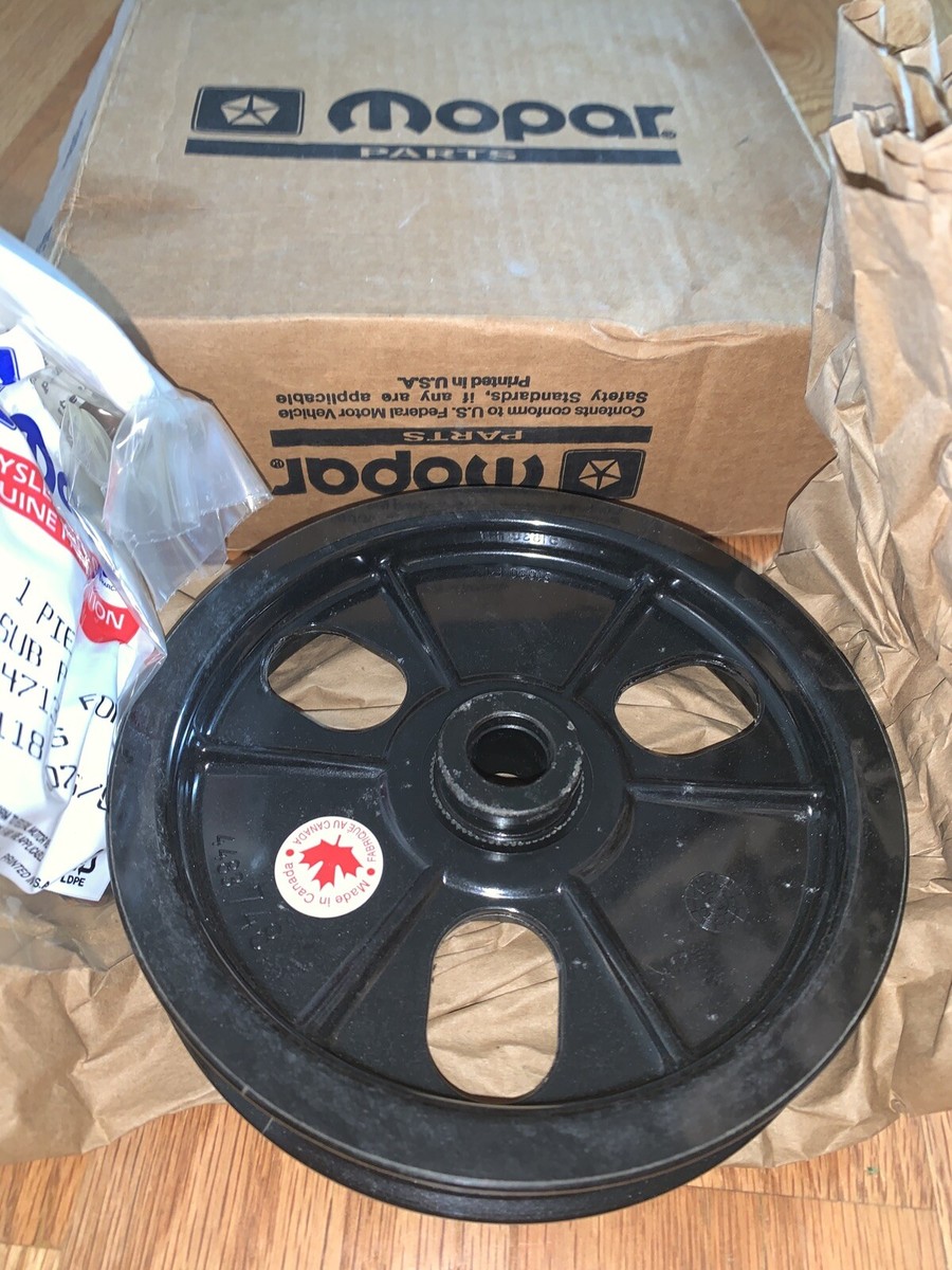 New OEM Mopar Power Steering Pump Pulley Pack Mopar 4713476 | eBay