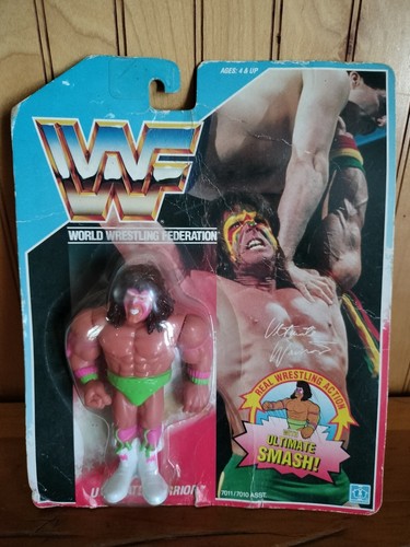 1990 HASBRO WWF ULTIMATE WARRIOR WRESTLING FIGURE ...