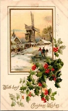 Vintage PPC - "With Best Christmas Wishes" - F22279