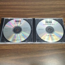 LOT Of 2: 1999 Sound Blaster 16 w/ Advanced WaveEffects  Installation CD 2000 