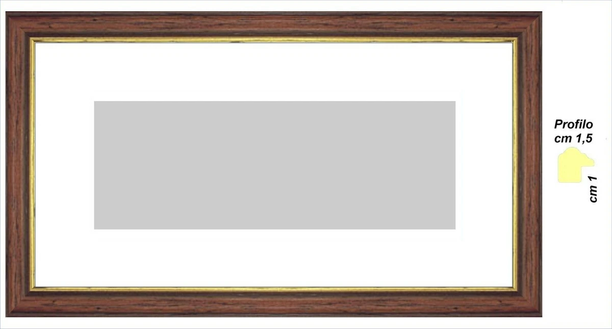 Cornice a Giorno 35X50 Lastra in Crilex e supporto in cartone pressato x Poster