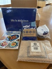 WW Set -Bamboo Book Stand, Cookbook, Towel Set, Cutting Mats And Food Process