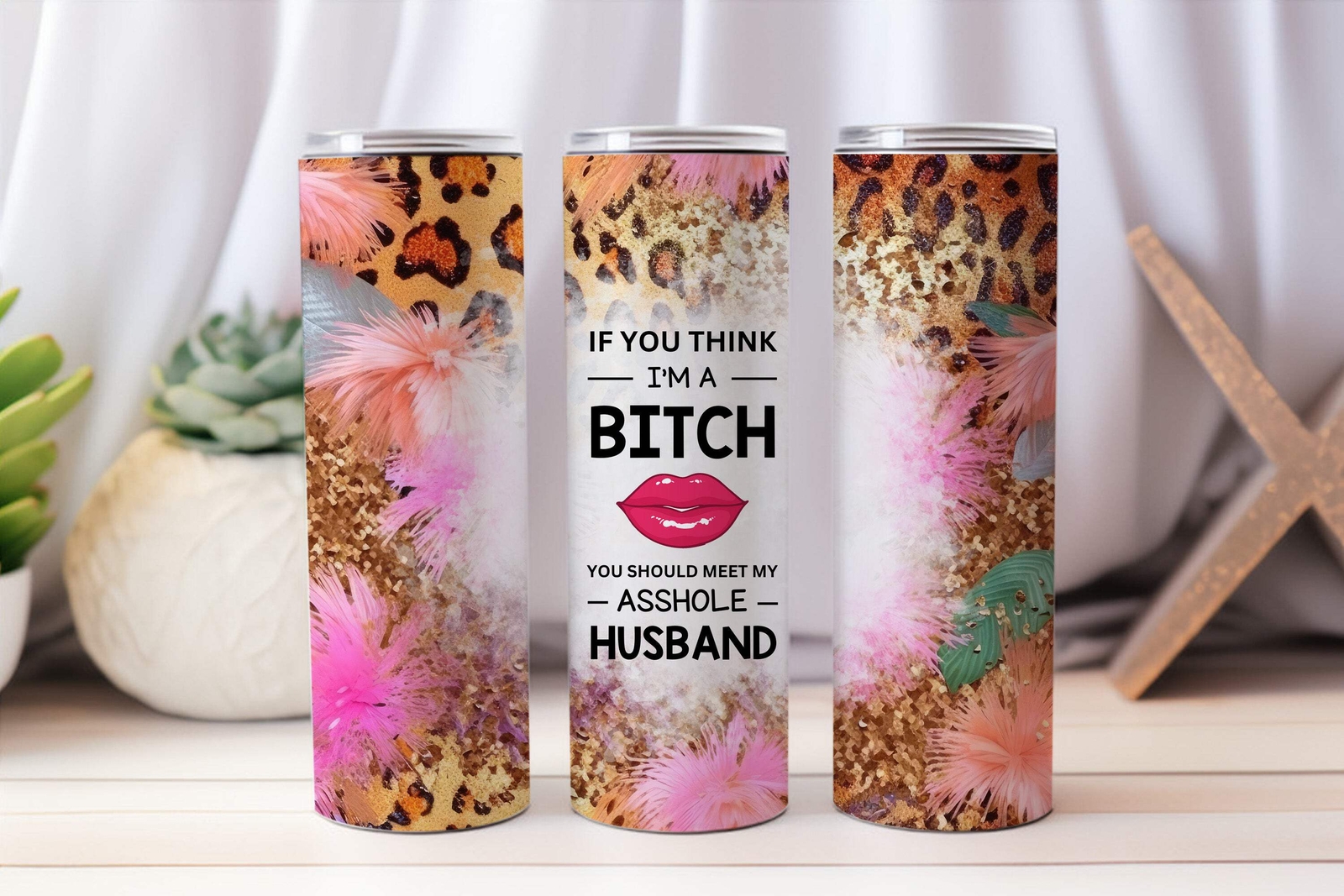 20 oz Graphic Tumbler- Sarcasm Funny 31