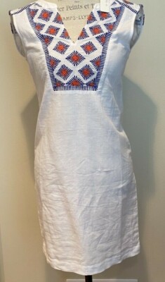 jcrew embroidered linen dress Enchanted Elegance Strapless Maxi Dress in Butter main image 1
