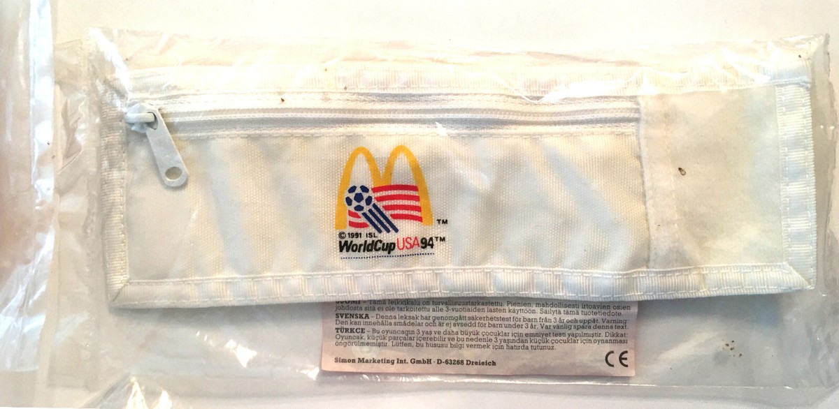 Vintage 1994 World Cup USA Foreign McDonalds Happy Meal Toys
