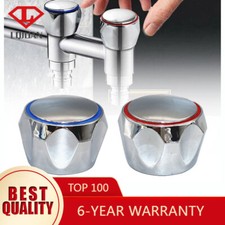 Cold & Hot Tap Top Head Covers Bathroom Kitchen Sink Tap Faucet Cover Handle