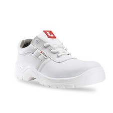 Lendeo Twist S2 flach weiß Sicherheitsschuhe Arbeitsschuhe Kochschuhe