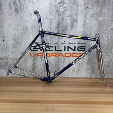 Vintage! Telaio acciaio freno cerchio 52 cm Tommasini Sistesi Columbus Neuro anni 90 700c