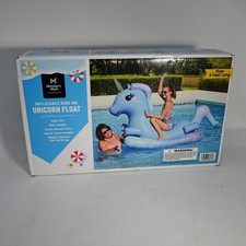 Member's Mark Inflatable Ride On Unicorn Pool Float 74" New Sealed