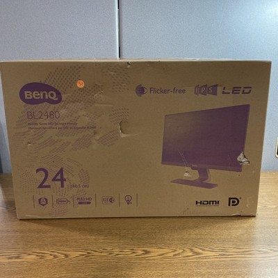 BenQ BL2480 Computer Monitor w/Built in Speaker 24'' FHD 1920x1080p